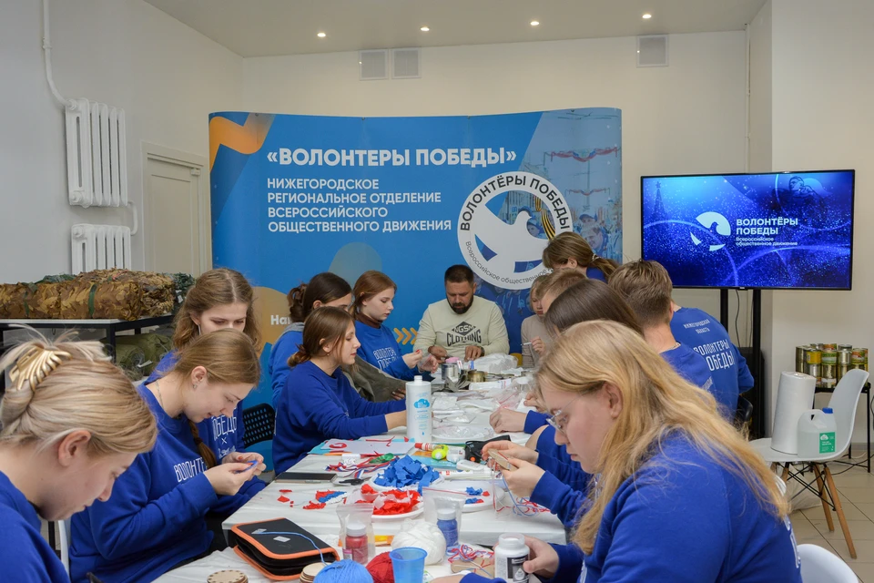 Нижегородские соседские центры проводят мастер-классы в поддержку участников СВО.