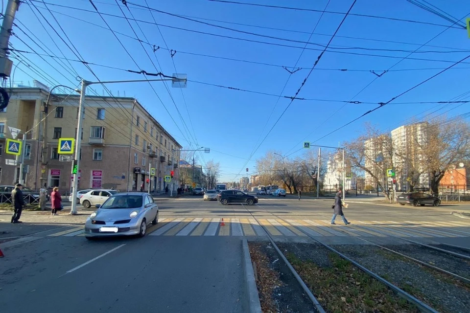 Пострадавшего мальчика доставили в больницу. Фото: Госавтоинспекция по Новосибирску