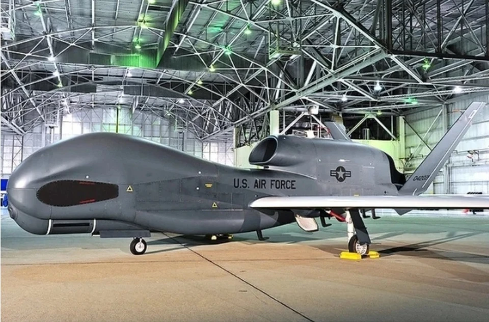 RQ-4 Global Hawk подал сигнал тревоги в Черном море и улетел от Крыма ФОТО Alan Radecki/northropgrumman.com