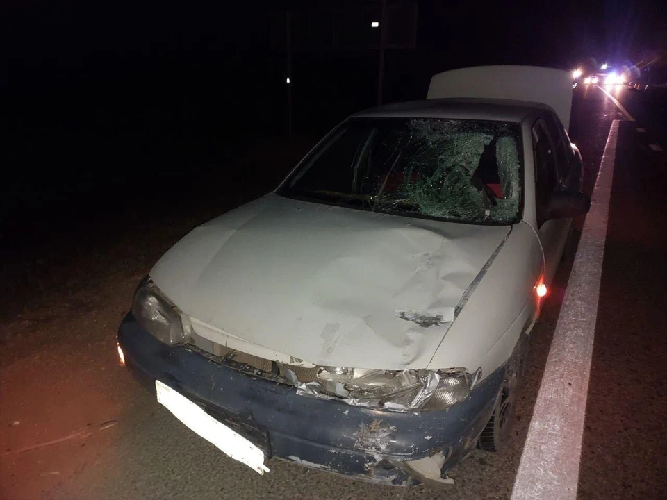 Смертельная авария случилась около двенадцати ночи в близи села Изобильное (Кировский район). Фото: МВД России по Республике Крым