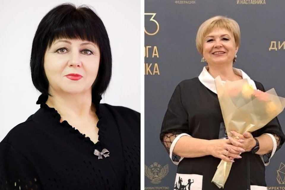 Елена Харитонова (слева) и Татьяна Чеченкова. Фото: администрация Петровского округа / личный архив героя публикации