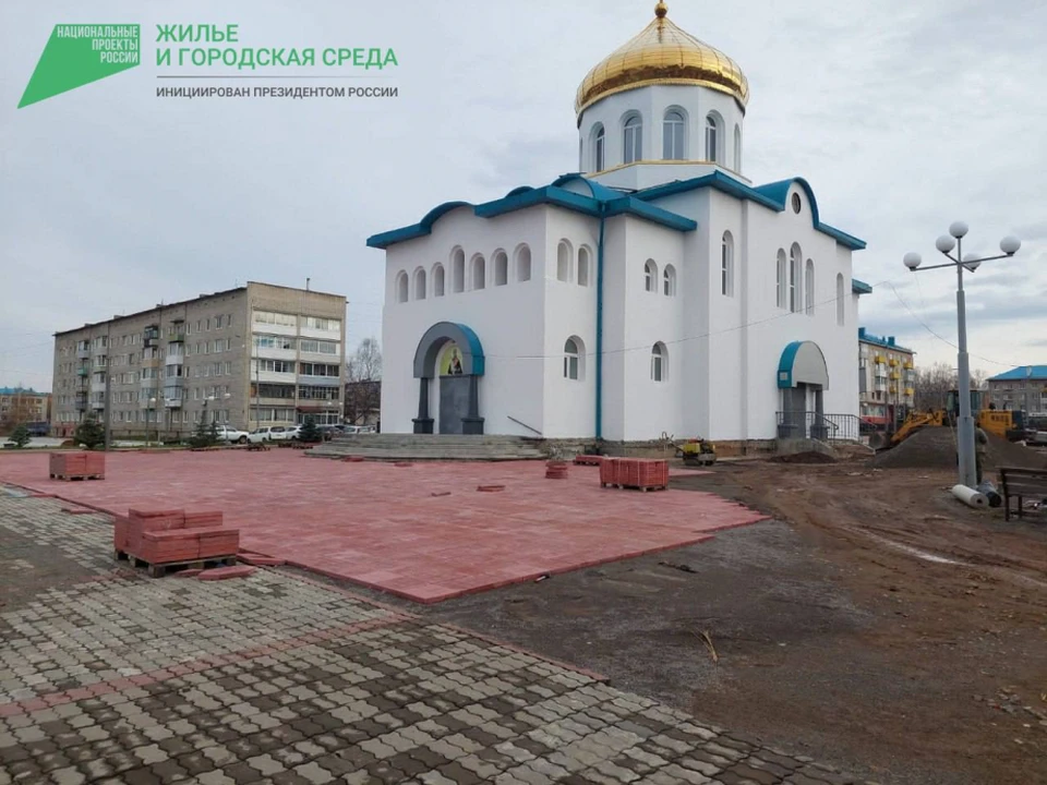В Советской Гавани ремонтируют площадь и парк Императора Николая Фото: правительство Хабаровского края