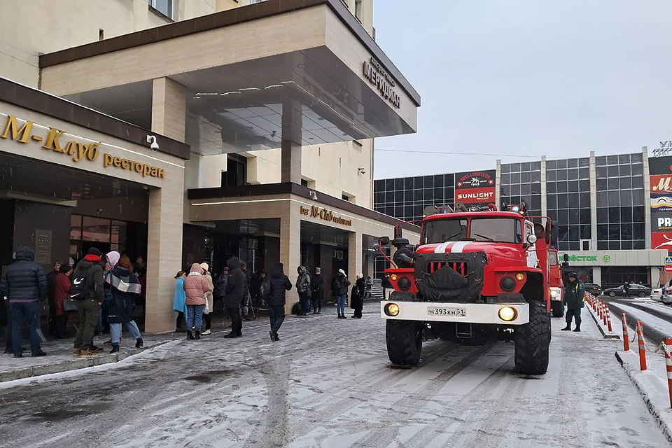 Утром 31 октября в МЧС региона сообщили о происшествии в конгресс-отеле «Меридиан» в Мурманске. Фото: Дмитрий Артеменко / Арктический Обозреватель