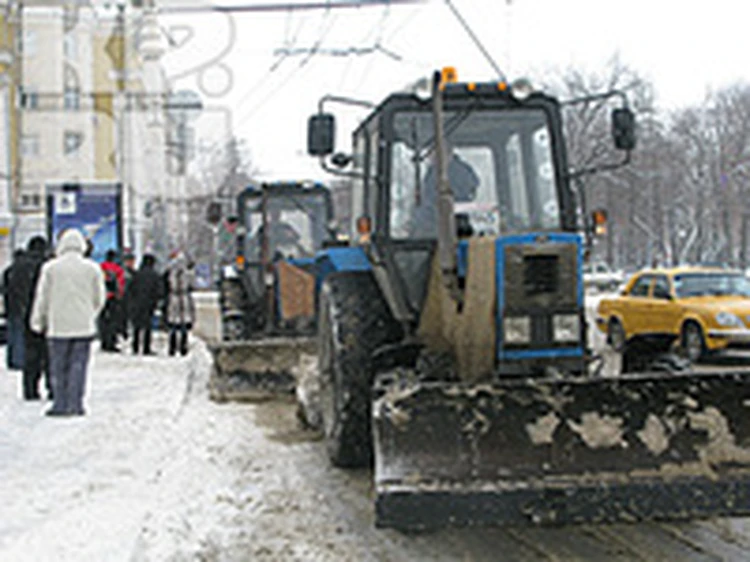 Уборкой снега с улиц Воронежа занялась... прокуратура