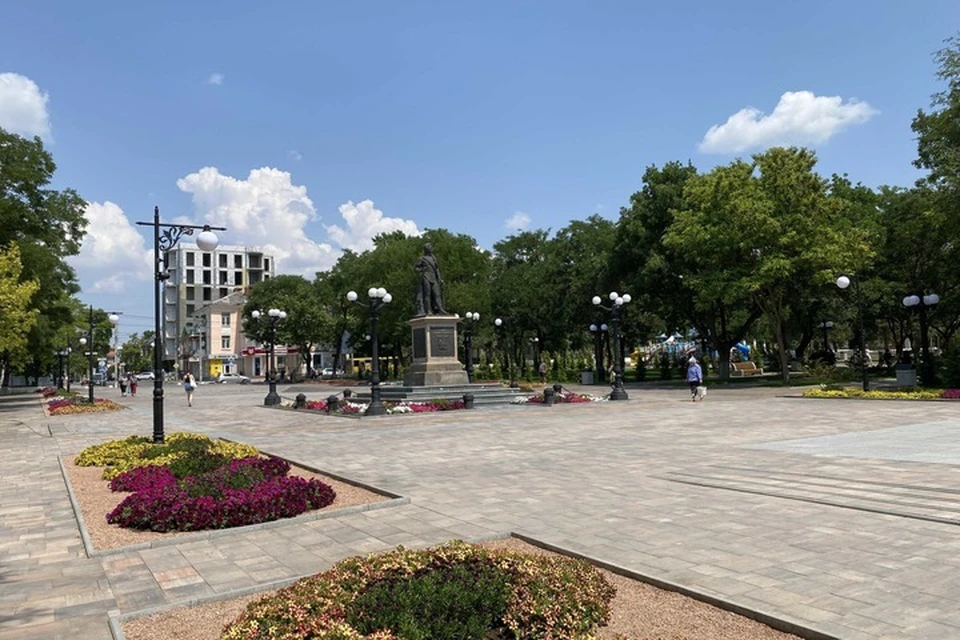 В подконтрольном Киеву Херсоне переименовали улицу Льва Толстого. ФОТО: администрация города Херсон