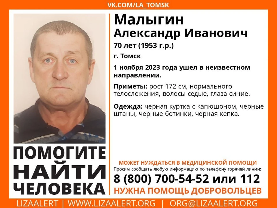 Фото: "ЛизаАлерт" Томской облати