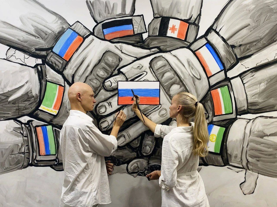 Художники из Ростова создали видеоарт в честь Дня народного единства. Фото: социальные сети художников