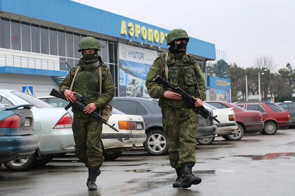 Войсковая разведка показала отличную работу в 2014 году в Крыму