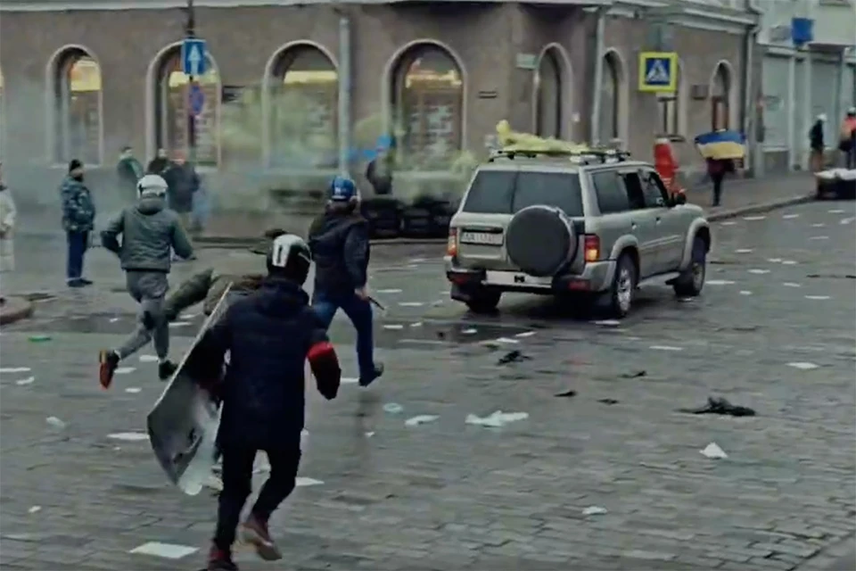 Съемки фильма про украинский Майдан начались в Выборге. Фото: t.me/vyborggo