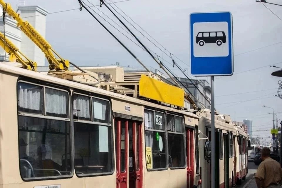 Троллейбусы поменяют свой маршрут почти на две недели