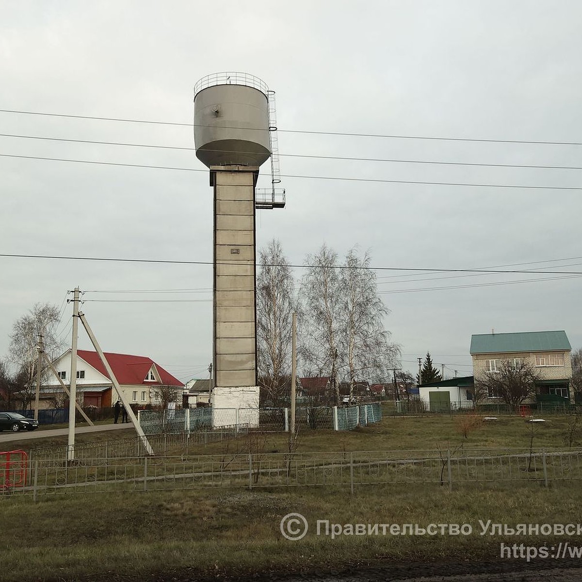 В селе Большое Нагаткино обновили водонапорную башню - KP.RU