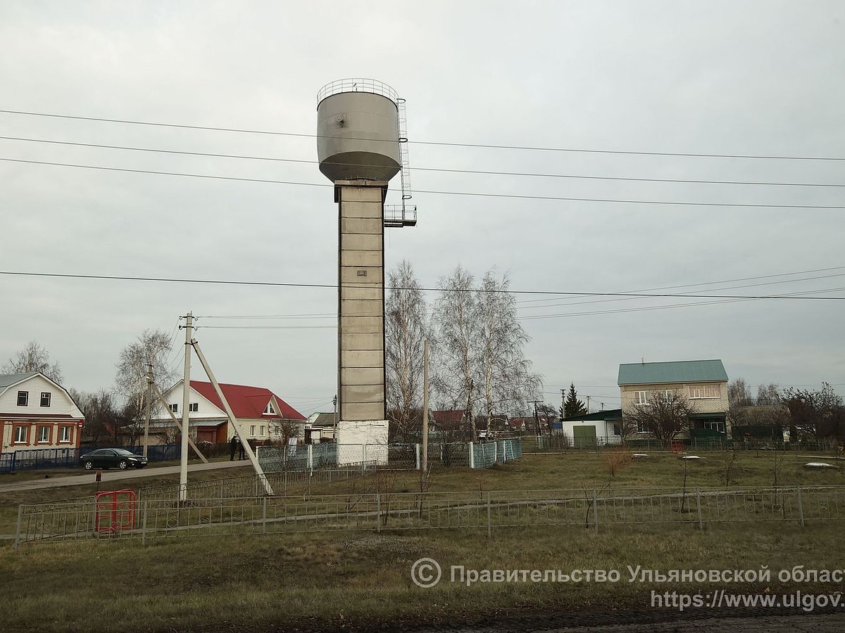 В селе Большое Нагаткино обновили водонапорную башню - KP.RU