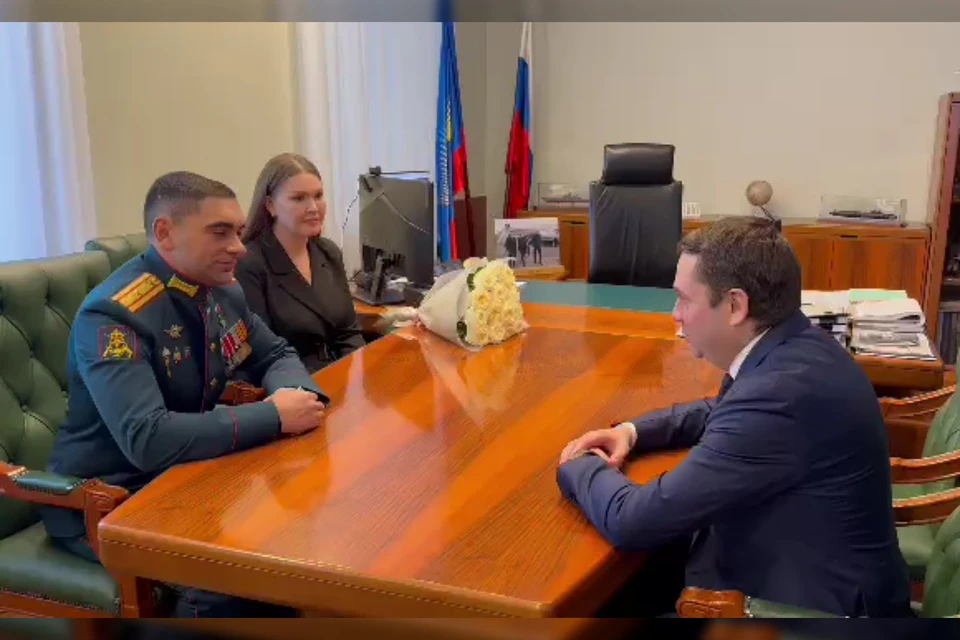 Как Герой России Тимур получил выплату в 5 миллионов рублей. Фото: скриншот видео / Правительство Мурманской области