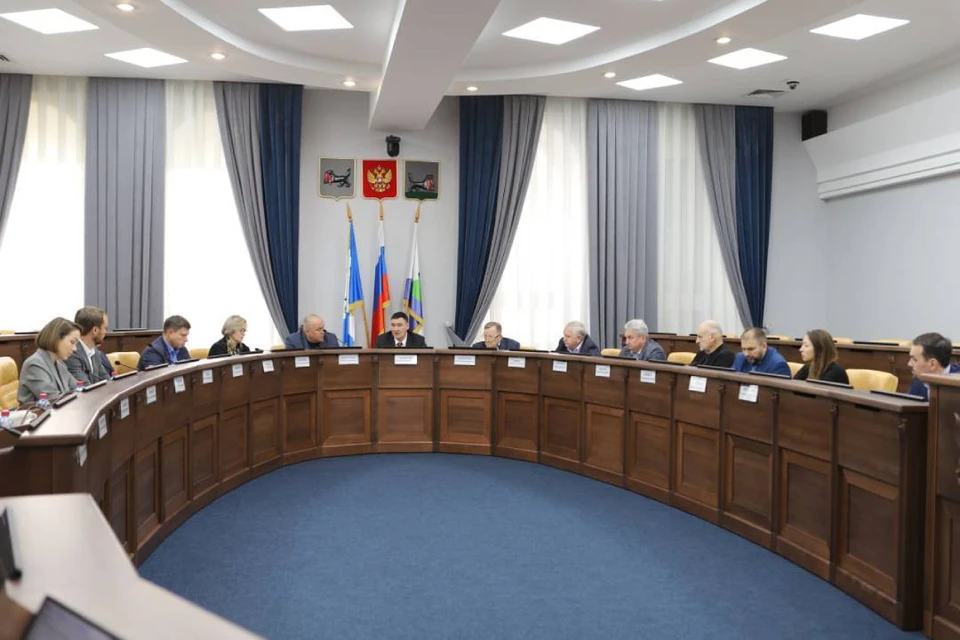 В администрации Иркутска прошло заседание инженерно-строительной секции градостроительного Совета.