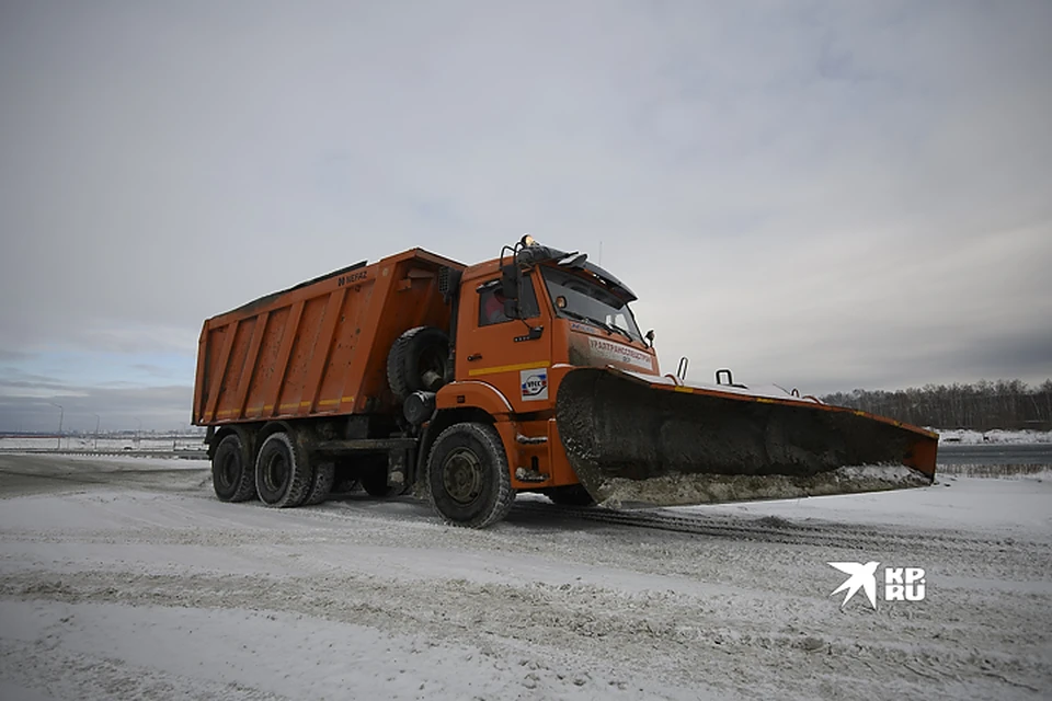 Город чистят в круглосуточном режиме