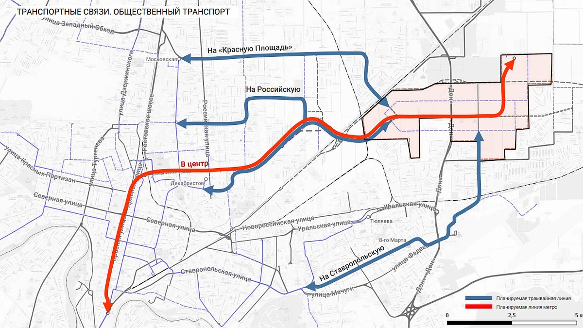 Появилась карта, как будет выглядеть метро в Краснодаре - KP.RU