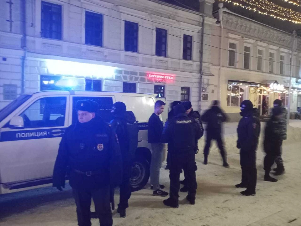 Очередной рейд полиция провела на улице Почтовой в Рязани 24 ноября.