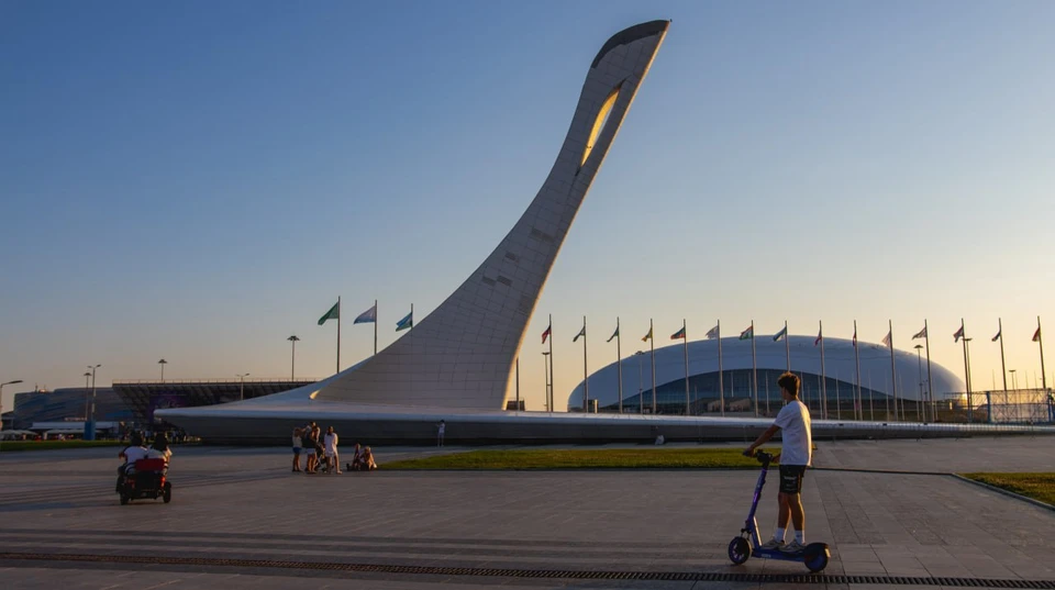 Что посетить в сочи в феврале 2025. Олимпийский парк сочи фишт.
