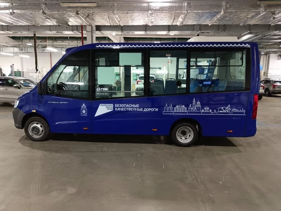 Каждый из автобусов рассчитан на 22 места