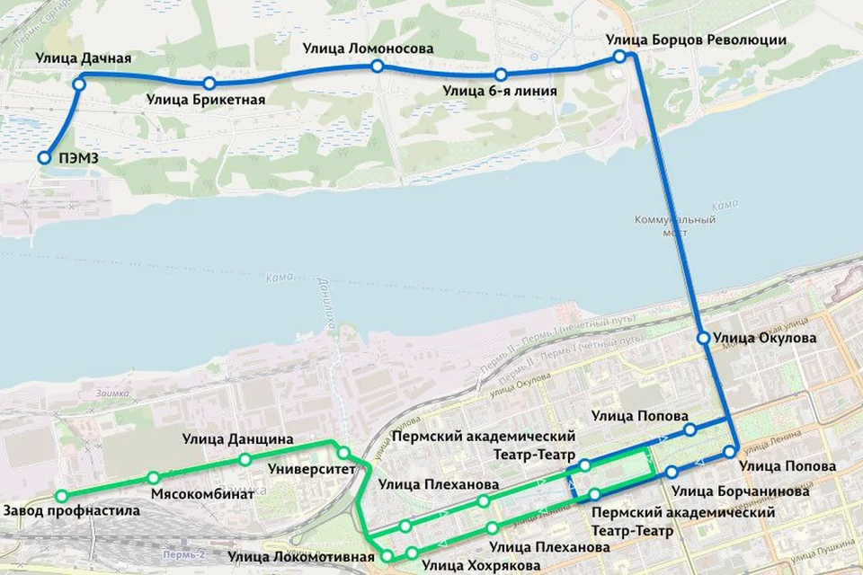 Фото: Департамент транспорта администрации Перми / Соцсети