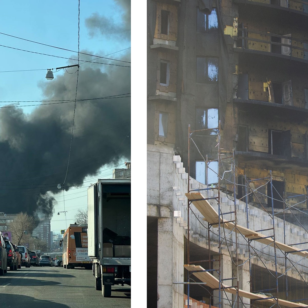 Пожар в «Атлантикс Сити» во Владивостоке 4 декабря: проверка прокуратуры,  что сгорело, причины пожара - KP.RU