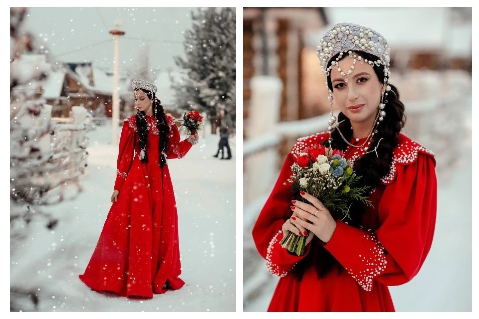 Снимите это немедленно»: из-за свадьбы в русском стиле молодоженам из Крыма  устроили скандал прямо в ЗАГСе - KP.RU