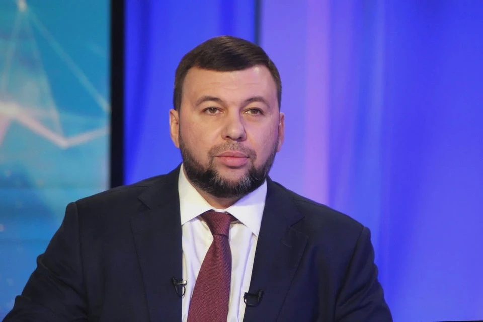 По словам Пушилина, народ Донбасса хочет жить мирно и трудиться на своей земле, принося пользу стране. Фото: пресс-служба Главы ДНР