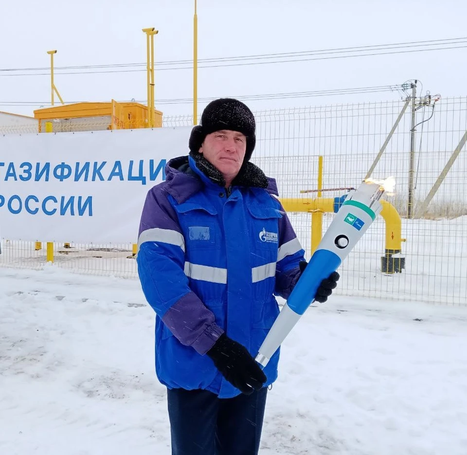 Газопровод ввели в эксплуатацию в селе Толба Сергачского района.