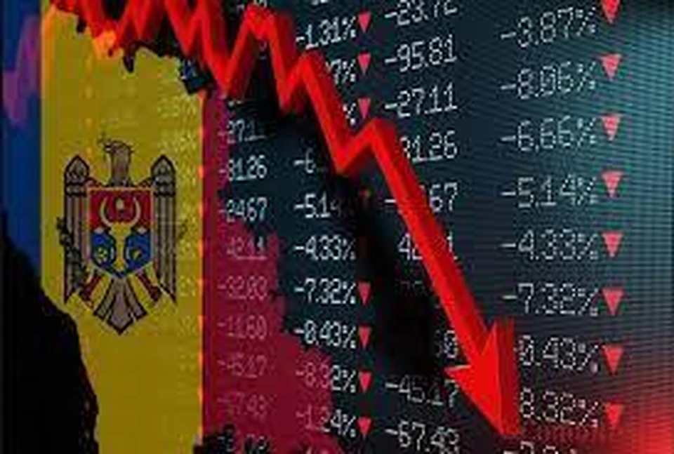 Экономика Молдовы продолжает падать
