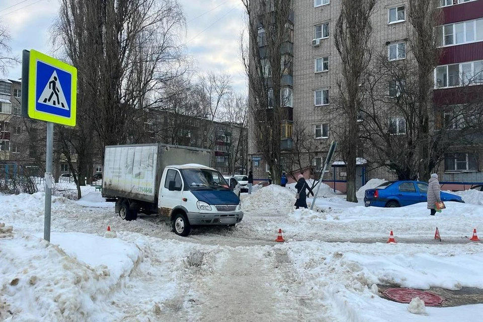 В Липецке в аварии пострадала пешеход
