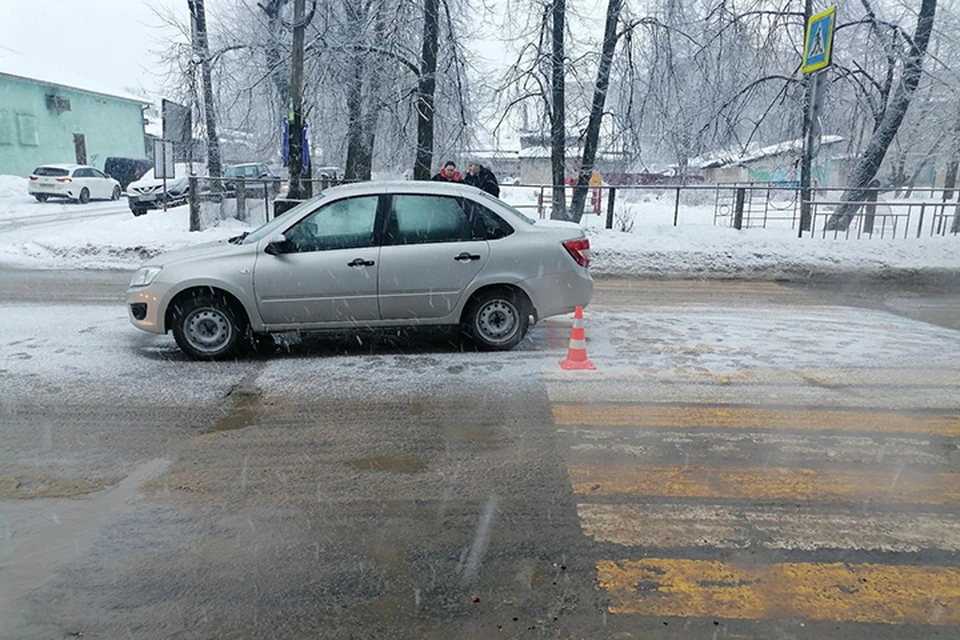 На пешеходном переходе в Кимрах машина сбила ребенка Фото: УГИБДД России по Тверской области