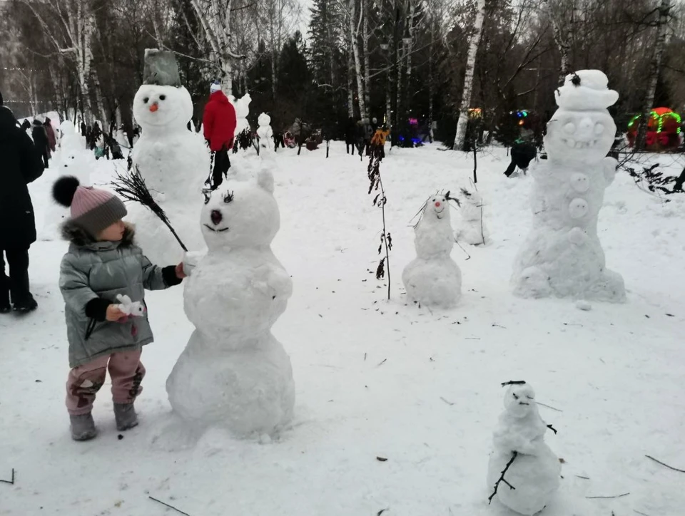 Лишь перед наступлением новогодней ночи похолодает до -11 °С. Фото Людмилы Ковалевой