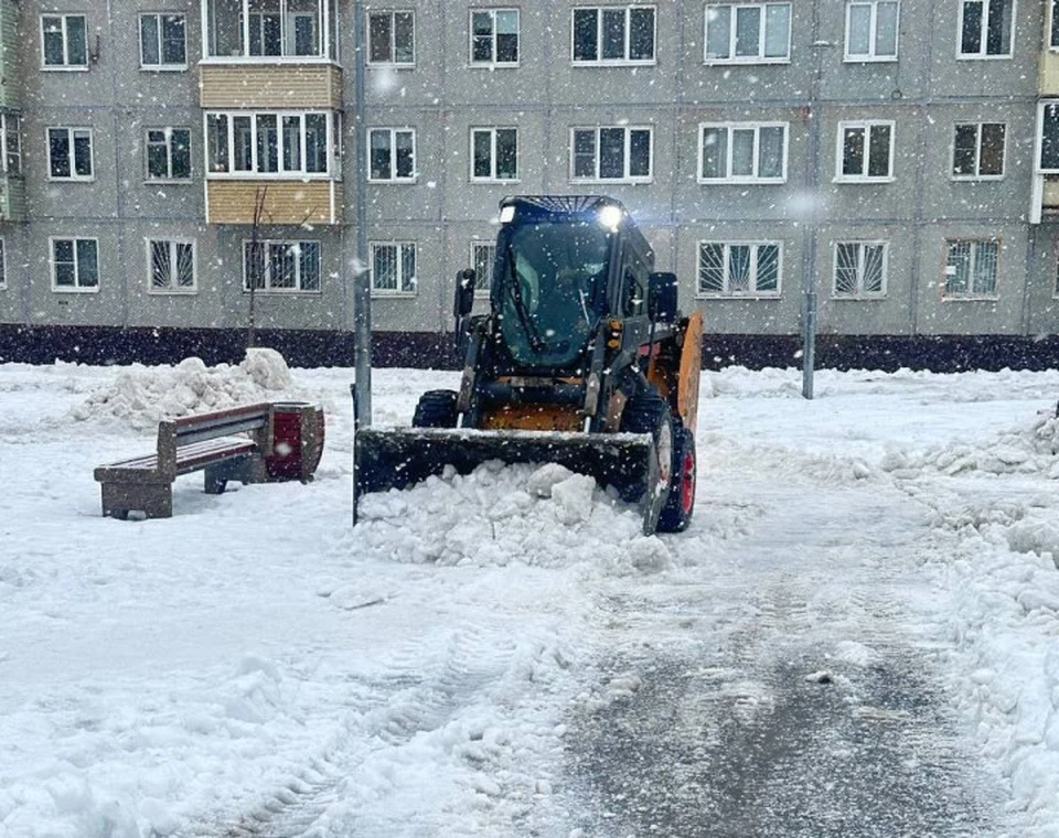 640 кубометра снега вывезли из Тулы за прошедшие сутки