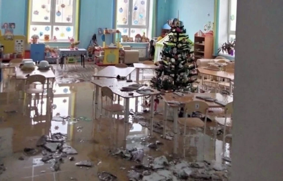 Затопленный детский сад
