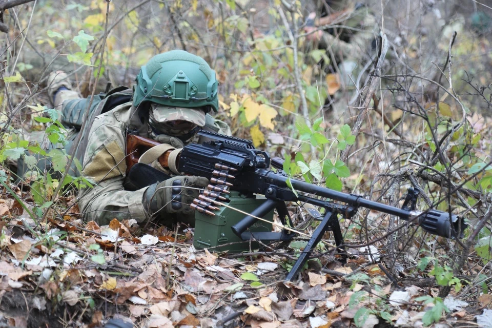 Российские военные защищают свои рубежи