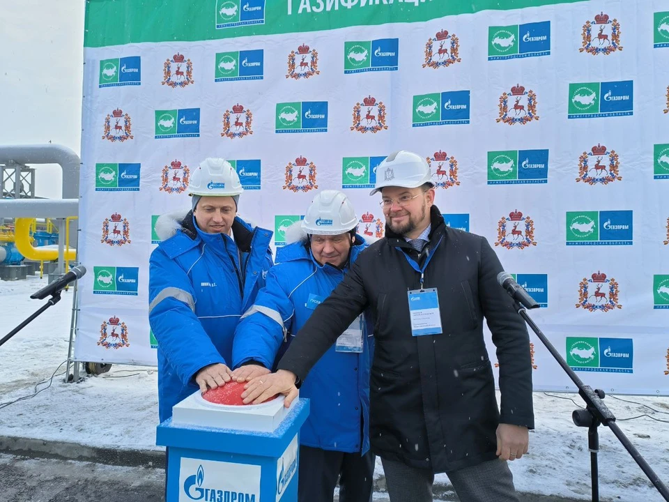 Газовая станция «Горбатовка» запущена в эксплуатацию в Нижегородской области. Фото: пресс-служба правительства Нижегородской области.