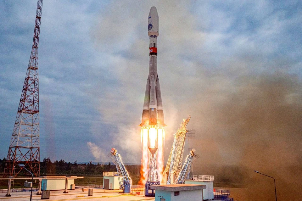 Старт "Союз-2.1б" с космодрома "Восточный". Фото: госкорпорация "Роскосмос"