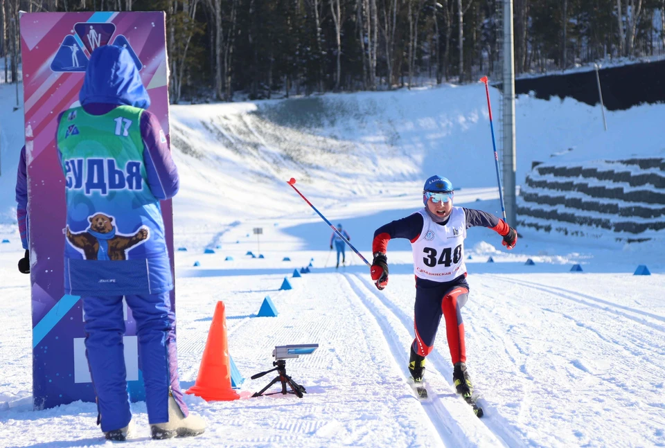 Спортсмен стартовал