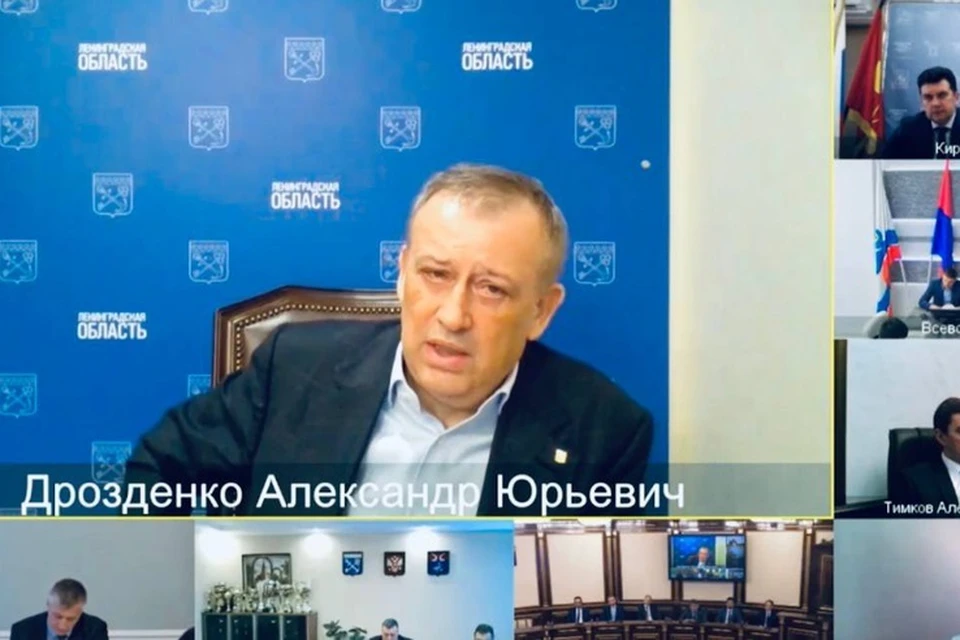 Губернатор Александр Дрозденко поручил повысить надежность коммунальной сферы региона. Фото: Telegram-канал Александра Дрозденко.