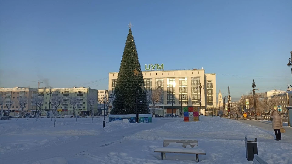В Перми прошедшая ночь стала самой холодной с начала января.
