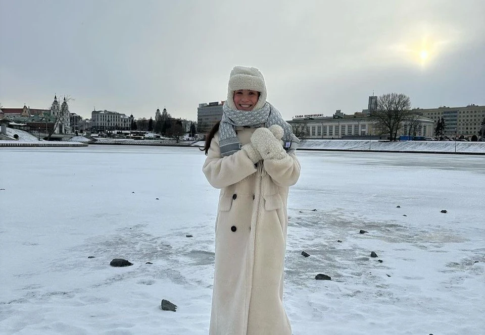 Певица периодически бывает в Минске и, судя по всему, очень полюбила его. Фото: личная страница Виктории Дайнеко в соцсети.