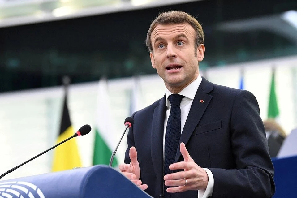 Макрон: Франция готовит соглашение о гарантиях безопасности Украине