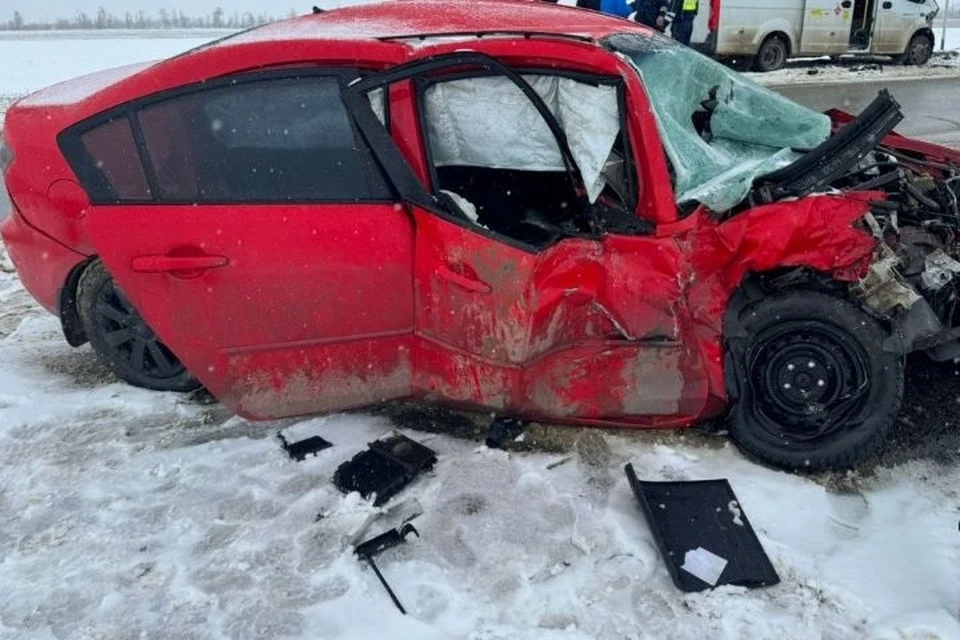 Автоавария унесла жизнь одного человека, двое - пострадали. Фото: t.me/gibdd26