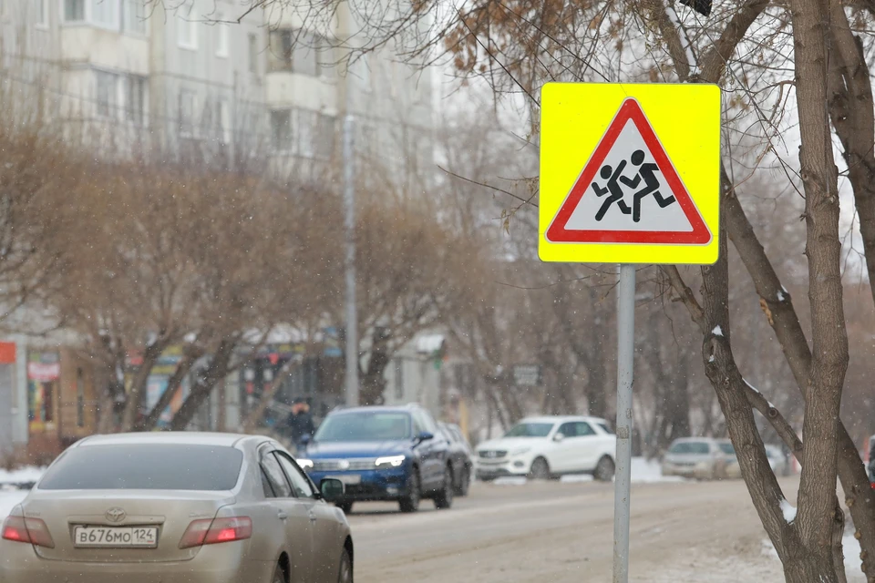 В Красноярске двое детей на ходу выпали из машины