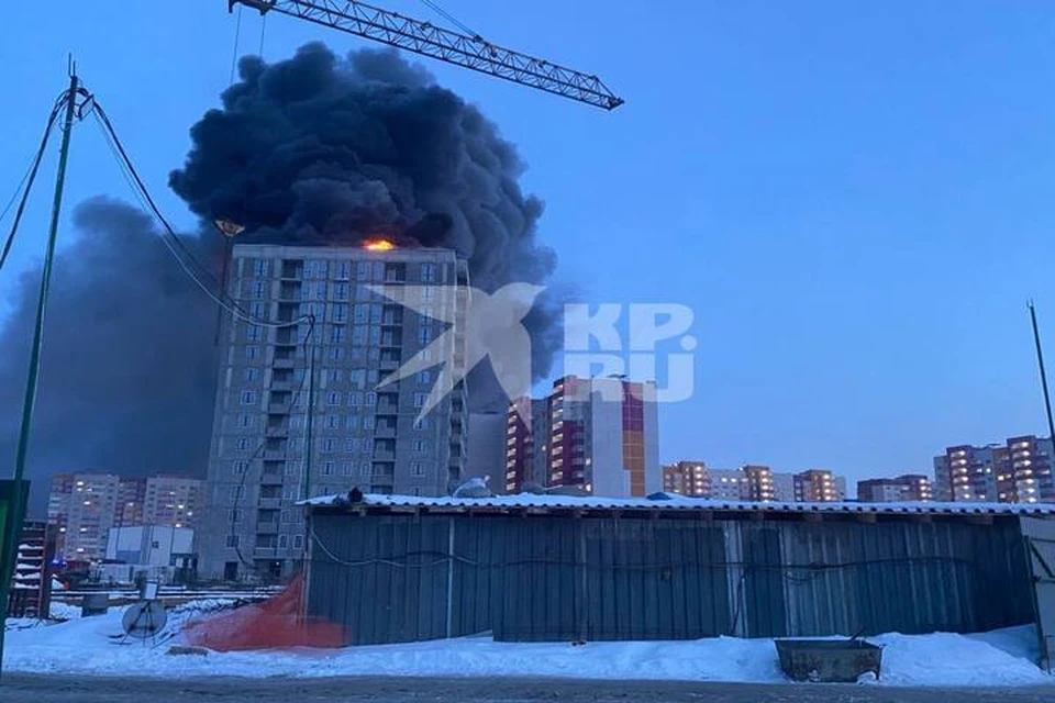 Огонь распространяется стремительно. Фото: Комсомольская правда