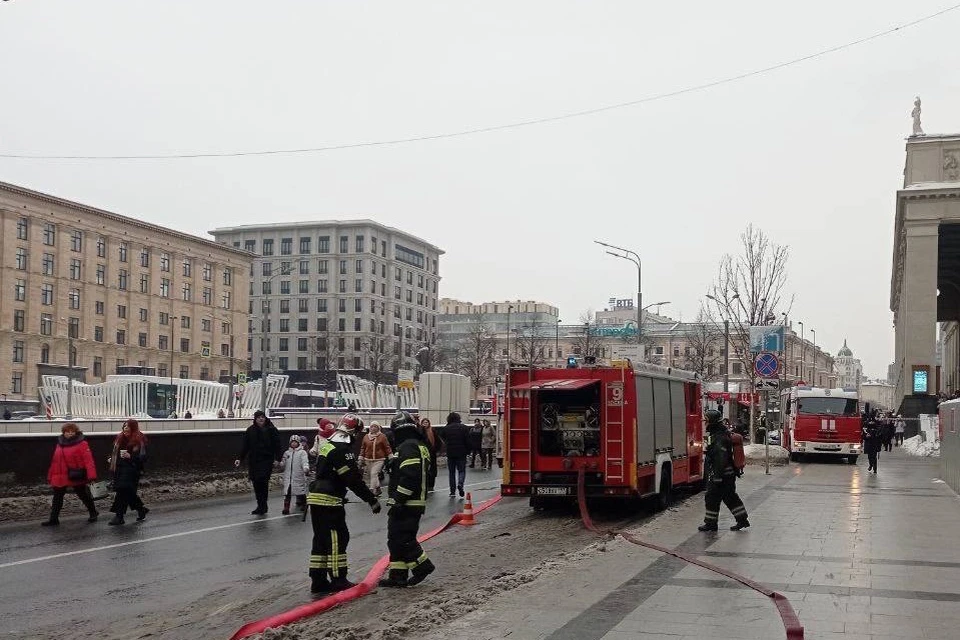 Возгорание в Театре сатиры ликвидировано
