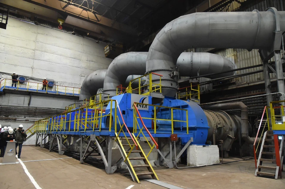 Установка за 390 млн рублей будет фильтровать воздух от твердых частиц при выплавке стали. Фото: «Мечел»
