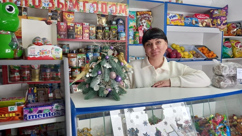 В Казанском районе предпринимательница открыла продуктовый магазинчик с помощью господдержки