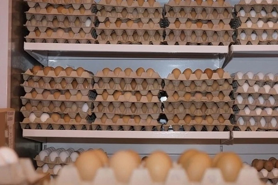 В конце января средняя стоимость десятка яиц на Дону составила 130,92 рубля