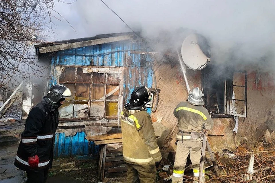 30 пожаров произошло на территории ЛНР в период с 29 января по 4 февраля. Фото - МЧС ЛНР